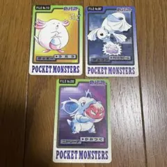 ポケモンカード カードダス3枚セット