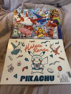 ポケモンセンター　フクオカ　A4 クリアファイル　2枚セット　福岡　ポケセン