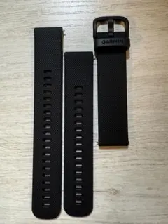 【新品・未使用】GARMIN クイックリリース 20mm バンド ブラック