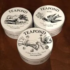 TEAPOND ティーポンド　紅茶缶