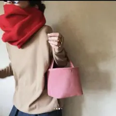 chiiiibag♡チーバッグピンク スエード バケットバッグ♡