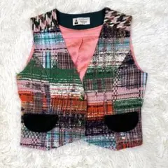 【leur logette】ニットベスト 楽天市場】ルールロジェット leur logette カラフルコード