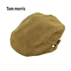 Tom morris スエード レザー ハンチング 帽子 牛革 キャメル