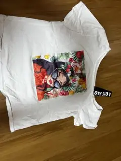 SHEIN イラストプリント Tシャツ 152