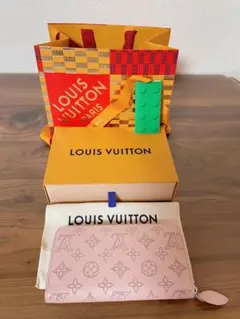 ルイヴィトン マヒナ 財布 LOUIS VUITTONレディース ピンク