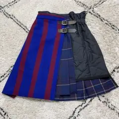 極美品・激レア 18AW Sacai 異素材ドッキング スカート サイズ2