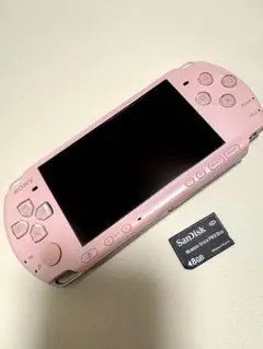 値下げ★【PSP3000 ブロッサムピンク】 8GBメモリースティック