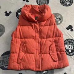 GAP ダウンベスト オレンジ系 Lサイズ