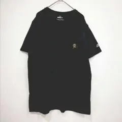 UNIQLO×SPRZ NY 半袖 Tシャツ Ｍ ハンバーガー刺繍 胸ポケット