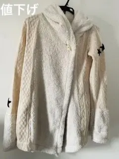 再値下げ‼︎スタッド⭐︎モコモココート⭐︎秋冬物⭐︎フリーサイズ⭐︎マタニティの方にも♡