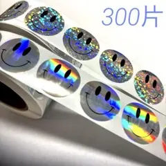 ごほうびシール　ポイントシール　300片　スマイル　2種　ニコちゃん