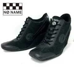 NO NAME ノーネーム スニーカー レザー ウェッジソール 厚底 36