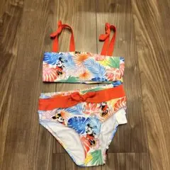 女の子アメリカディズニーストア　ディズニー ミニー水着ビキニ130cm女子