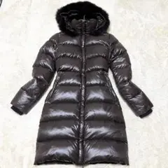 デュベティカ デネブ Deneb フォックスファー 3WAY ダウンコート 茶色