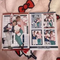 ヨシモト∞ホール × ハローキティ コラボ マユリカ 3点セット ヨシモト∞ホール×ハローキティ アクリルフィギュア マユリカ