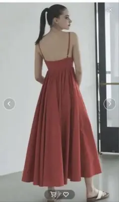 Elleia エレイア　バックオープンキャミワンピース