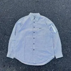 90s OLD VANS チェック　長袖　シャツ　y2k archive 古着