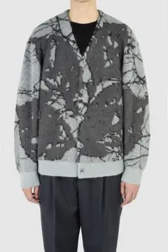 ラッドミュージシャンMOHAIR WJQ KNIT CARDIGAN LEAF