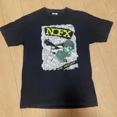 NOFX Tシャツ ブラック 反戦メッセージ　MAID IN USA