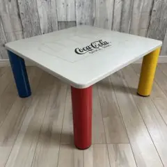 Coca-Cola 楕円形テーブル　コカコーラ　ガラステーブル　ヴィンテージ Coca-Cola 楕円形テーブルコカコーラガラステーブルヴィンテージ