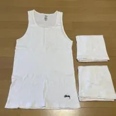Stussy 白 タンク M TANK UNDERSHIRTS 3 PACK