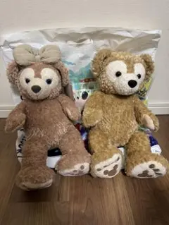 ダッフィ & シェリーメイ ぬいぐるみセット