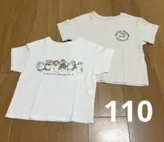 《UNIQLO ユニクロ》モフサンド　キッズ　Tシャツ　UT 2枚　まとめ売り