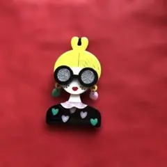 【新品】キュートなキャラクターブローチ 軽い素材