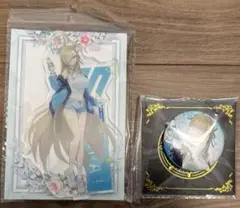 ブルーアーカイブ　ブルアカ　アクリルスタンド　缶バッジ　アスナ