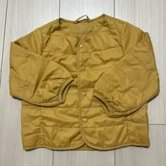 UNIQLO キルティングアウター 80cm マスタード