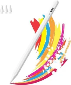 タッチペン iPad ペンシル GOOJODOQ スタイラスペン 高感度 pen