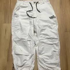 9090s centimeterコラボ ホワイト バルーンパンツ
