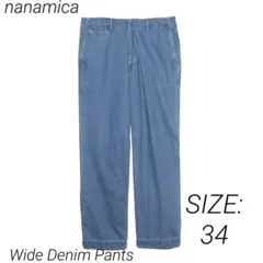 nanamica Wide Denim Pants ナナミカ ワイドデニムパンツ