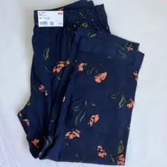 新品　ユニクロ　フランネルパンツ ネイビー XXL