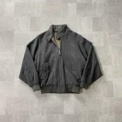 90's Cashmere Blend Wool Harrington Jac