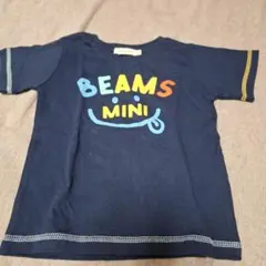 BEAMS mini Tシャツ 06 ネイビー