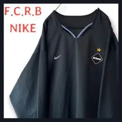 【レア】NIKE×Bristol 刺繍ロゴ クルーネックゲームシャツブラック長袖