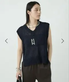 chaos フィラージニットベスト Chaos｜新色登場】フィラージニットベスト | Rakuten Fashion