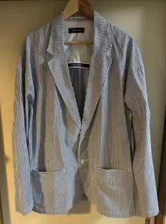 新品　NAUTICA フリークス　シアサッカージャケット　L