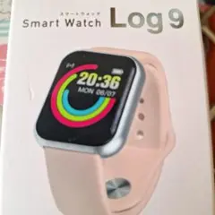 Smart Watch Log 9 ピンク