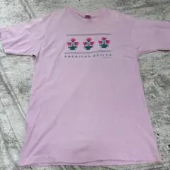 80s USA輸入　半袖 古着 ヴィンテージ　Tシャツ　夏服 コピーライト　L