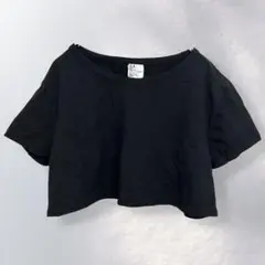 ディバイデッド 半袖Tシャツ カットソー ショート丈 無地 大きいサイズ 2XL
