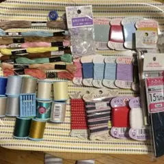 手芸用品　多種類　ミシン針.糸等一式
