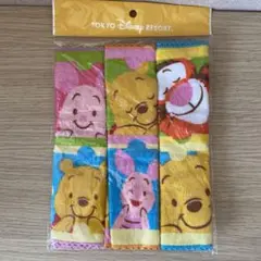ディズニーリゾート タオルハンカチ 3枚 プーさん