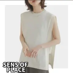 SENS OF PlACE スクエアスリーブセーター　アーバンリサーチ
