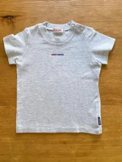 miki HOUSE グレー Tシャツ 80