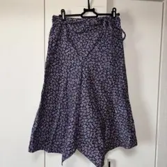 ホームスパン❤︎花柄巻きスカート⭐︎超美品！