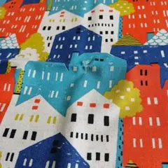 カラフルハウス　う早この布　こばやし　国産コットン　110×100