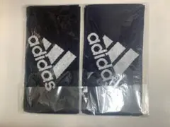 adidas　マフラータオル　ブラック/ネイビー　2枚セット★新品未使用★
