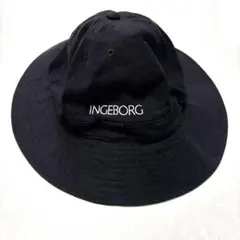 INGEBORG 黒 バケットハット　メトロハット PINK HOUSE